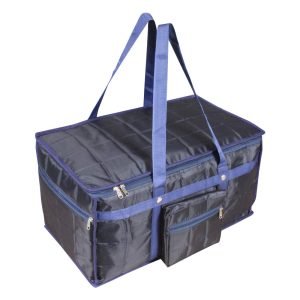 Travel Air Bag Large Size Very Light Weight, Compact Packing Duffel Bag, Water Resistant, Easy Care Travelling & Storage Bag, Extra top Compartment, Multiple Pockets_Blue