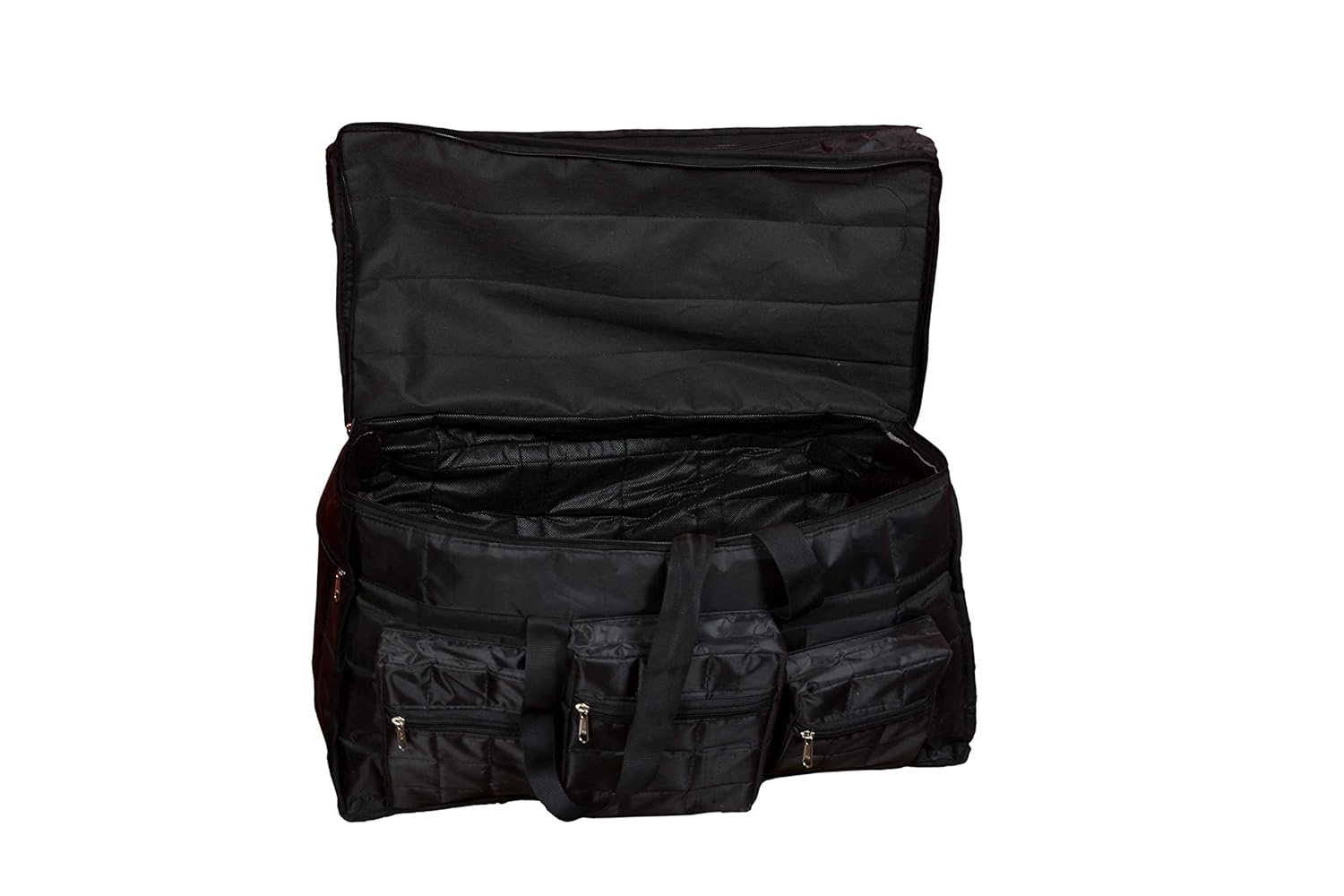 UPAN 20Inches Soft Travel Duffle (Home Store India Black), 53 cm - Image 2