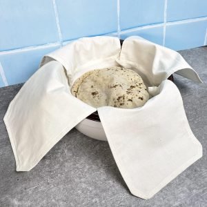 UPAN Cotton Roti Cover, Double Layer Cloth Wrap, Chapati Cover With Flaps for Hot Case Kitchen, Roti Rumal (Pack of 2)